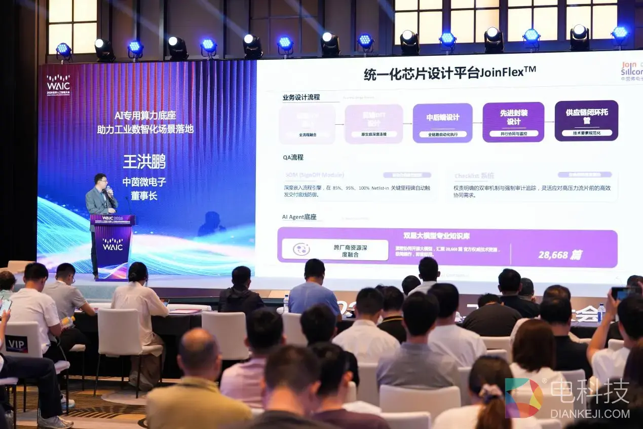 中茵微电子亮相WAIC智能趋势论坛 AI ASIC芯片定制平台赋能工业AI落地