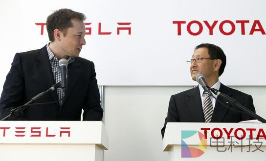 丰田章男和马斯克