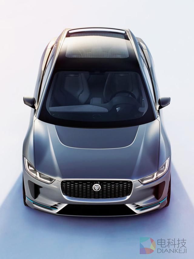 捷豹展示概念款电动SUV 充电一次可飙354公里