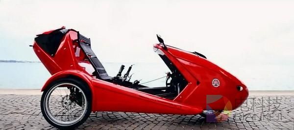 回头率120% 比法拉利更拉风的电动三轮老爷车