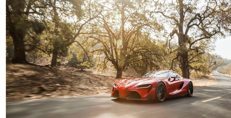 细节神似FT-1概念车 丰田全新Supra谍照