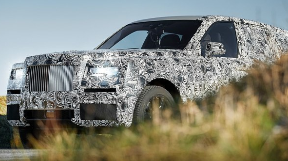 量产车身首曝 劳斯莱斯首款SUV官方谍照