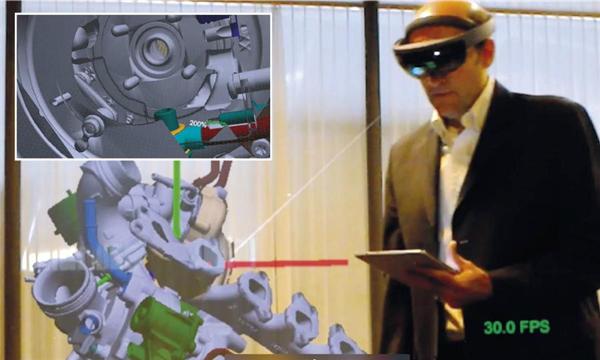 沃尔沃采用微软全息眼镜 看见看不见的