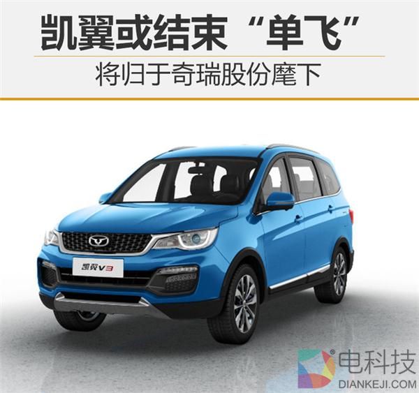 凯翼回归,奇瑞股份 凯翼回归,奇瑞股份