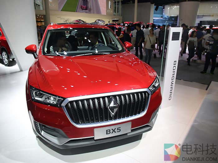 2018款宝沃BX5广州车展实拍：停在路虎展台对面就能赶超BBA了？