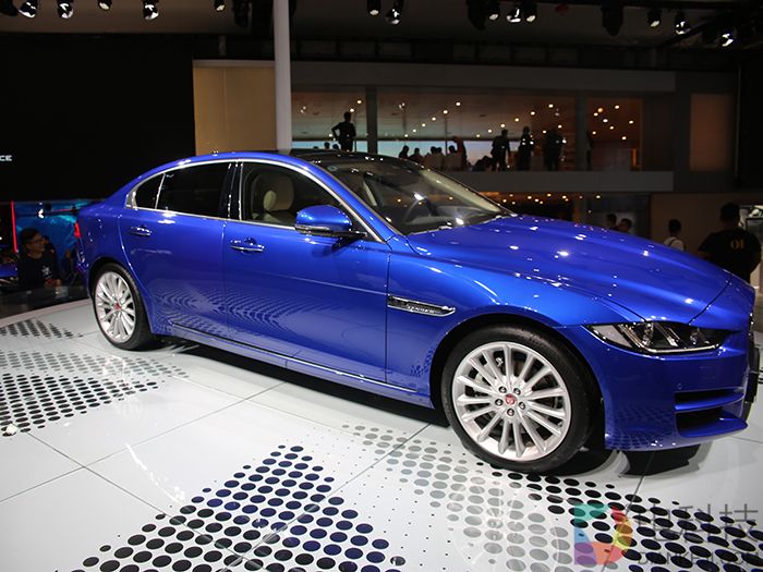 捷豹XEL广州车展首发：阻止你掏钱的可能是这个奇瑞尾标