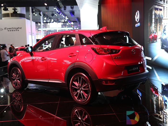 马自达CX-3广州车展首发：红色车型需额外加价2000元
