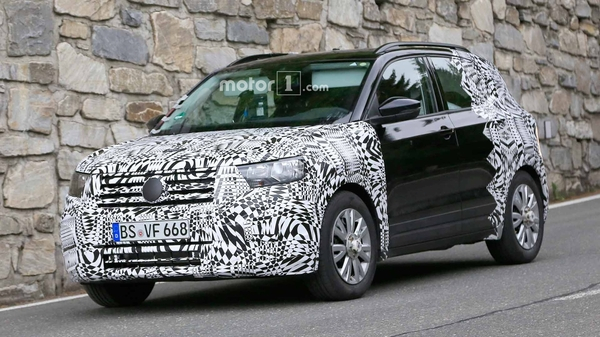 大众T-Cross量产版谍照曝光 年内正式发布