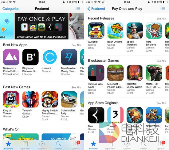苹果App Store推广无应用内购游戏专区