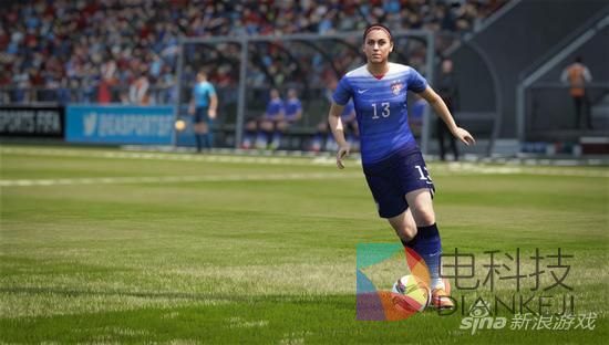 FIFA16正式公布 首次加入女足
