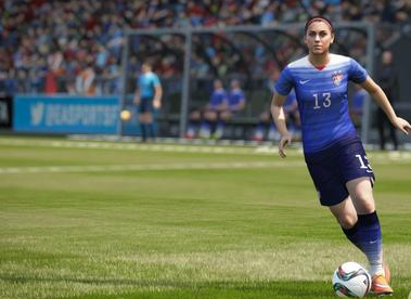 《FIFA16》首次加入女足 中国队榜上有名