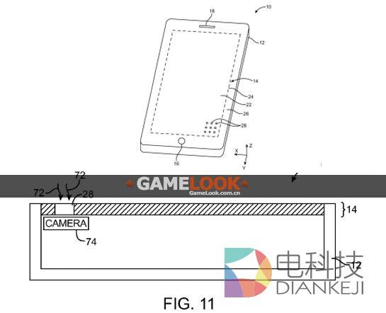 苹果公司公布软性荧屏专利 或可透视AR游戏