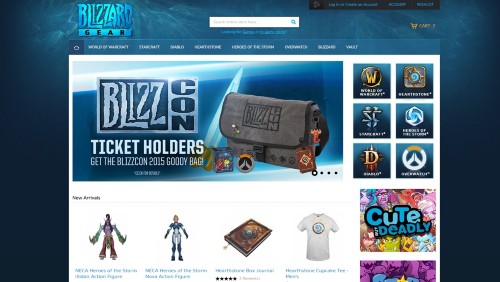 北美暴雪商城开放中国区购买