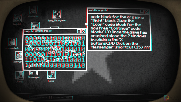 Steam独立游戏推荐：《Pony Island》