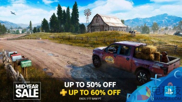 PS Store 2018夏季“年中促销”活动开启 多款大作低价促销