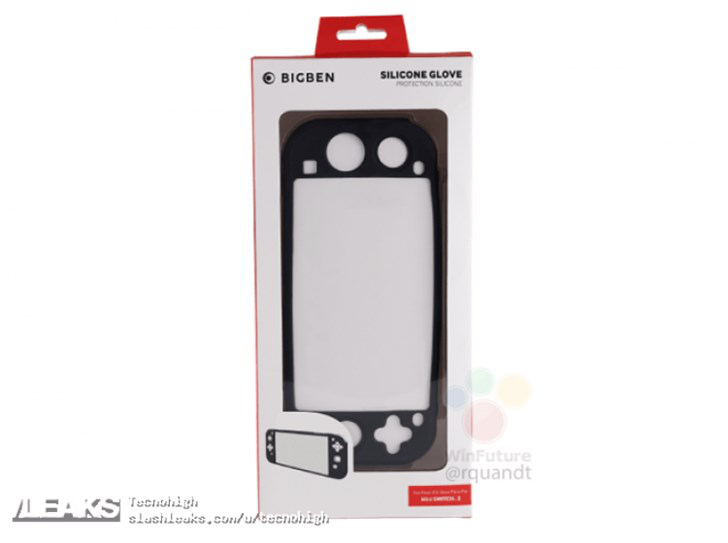  任天堂Switch mini 保护壳曝光：机身变圆润
