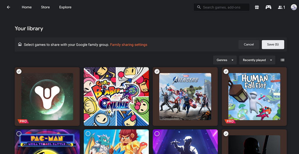  上线526天后，谷歌终于为云游戏平台Stadia加入了搜索功能