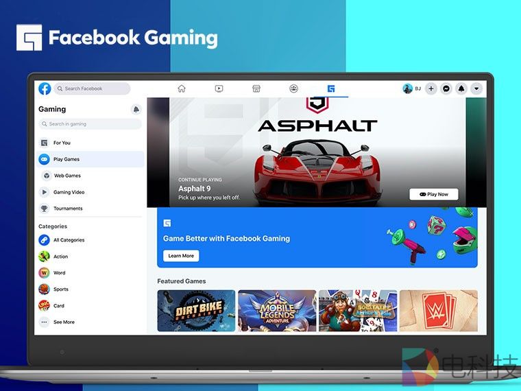 facebook gaming