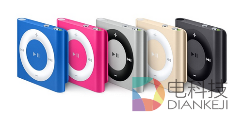 苹果推出金色版等多色iPod系列
