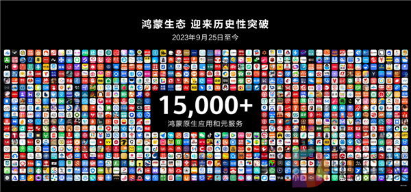  1.5万应用10亿生态设备，纯血鸿蒙彻底改写手机操作系统市场格局