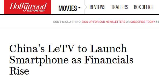 外媒称乐视超级手机  内容优势是杀手锏