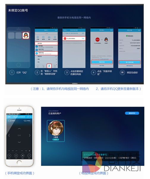 迎物联网大潮 康佳推出QQ物联电视