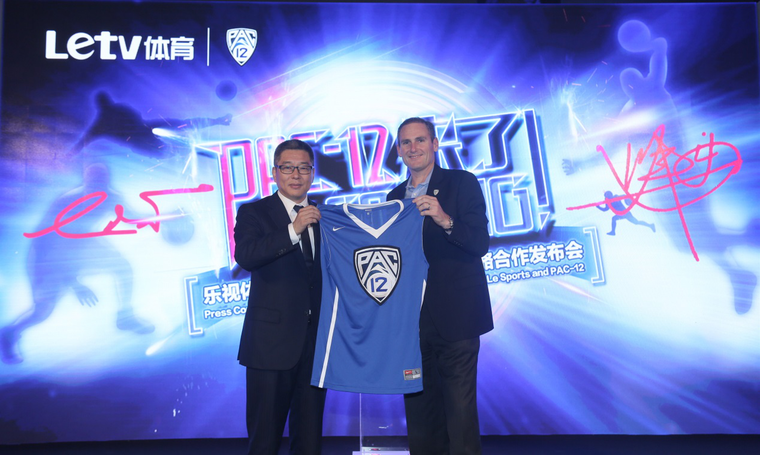 乐视体育与Pac-12达成赛事独家合作  剑指大学体育金矿