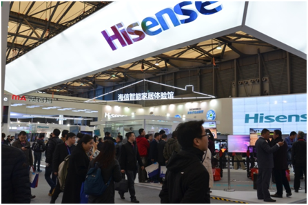  AWE上的海信黑科技：超画质、激光显示、体感交互