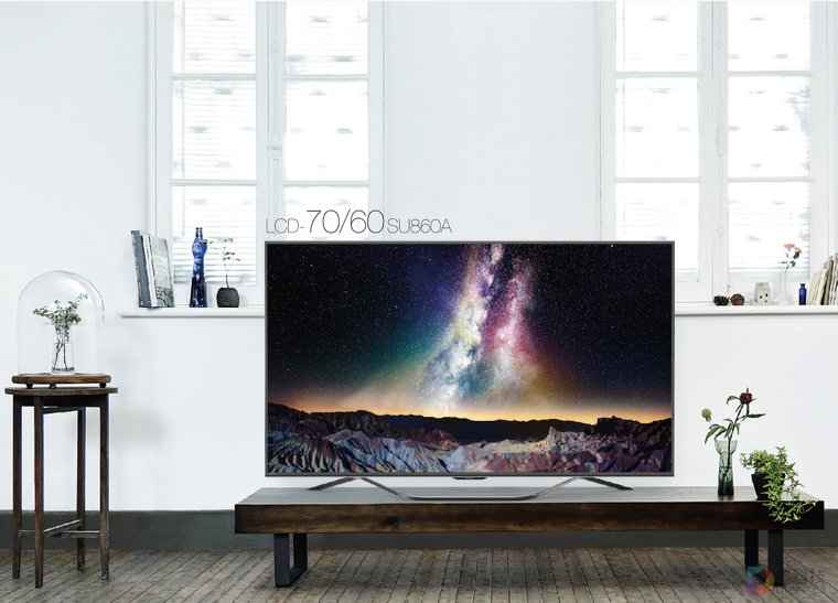 夏普LCD-70SU860A荣获“消费者喜爱的HDR电视”