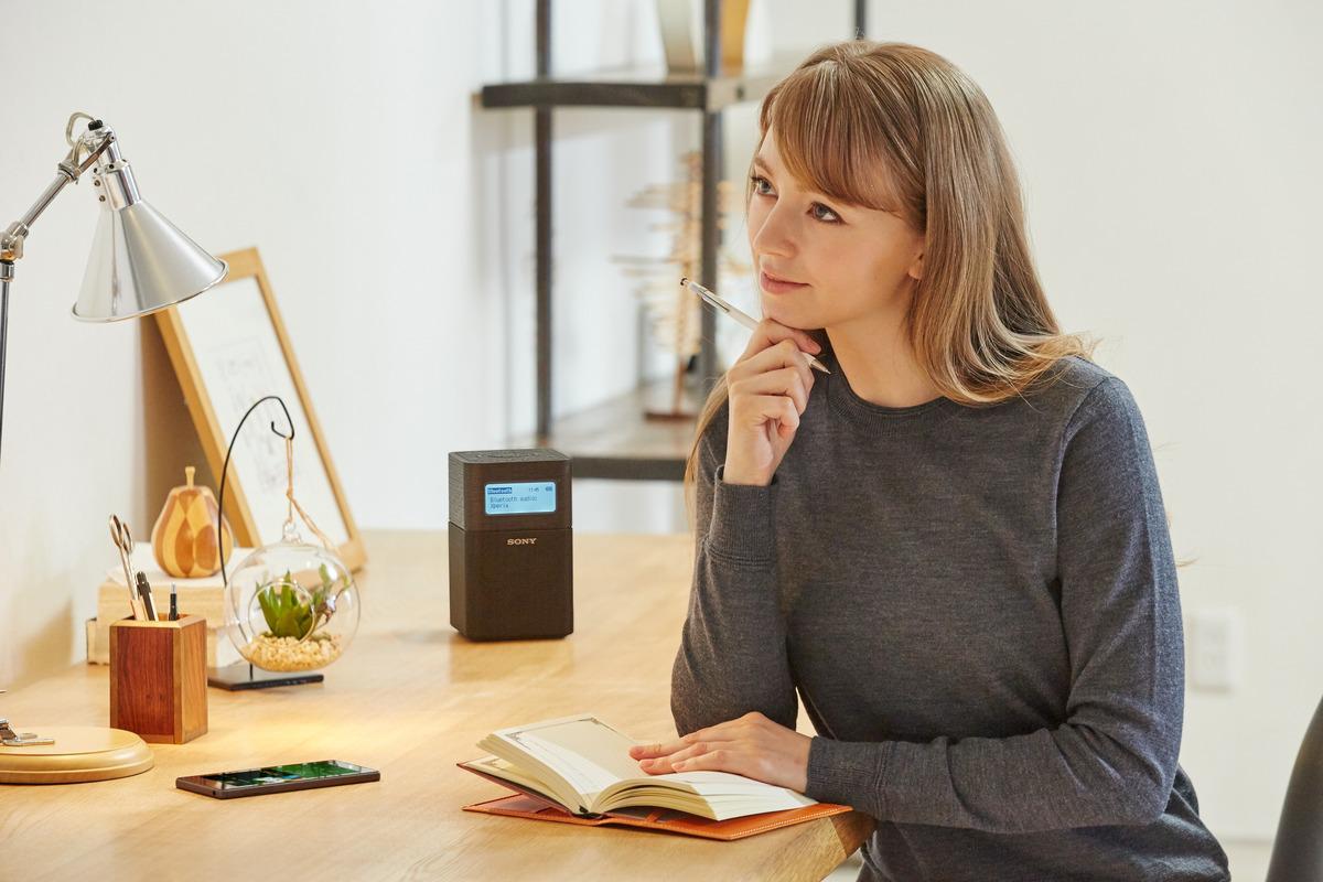 新款索尼蓝牙音箱兼FM/AM收音机SRF-V1BT闪亮登场 音声兼备创造多重聆听体验