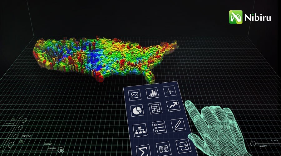 VR/MR技术的数据领域应用：数据处理可视化