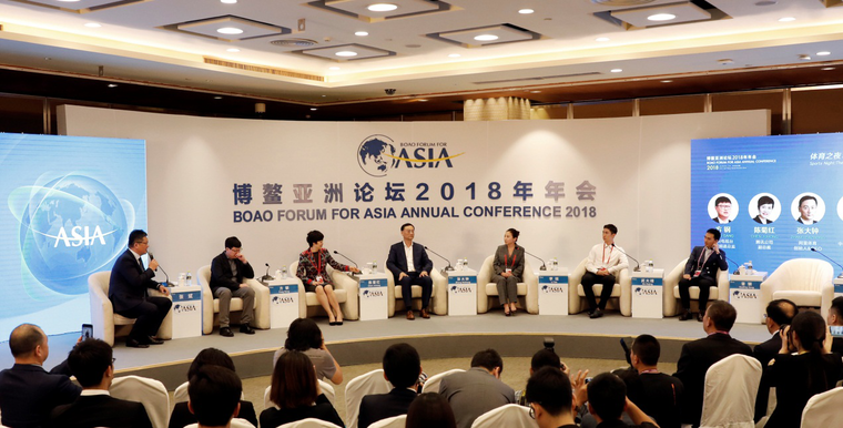 苏宁体育亮相博鳌论坛 畅谈赛事版权运营展望冰雪运动