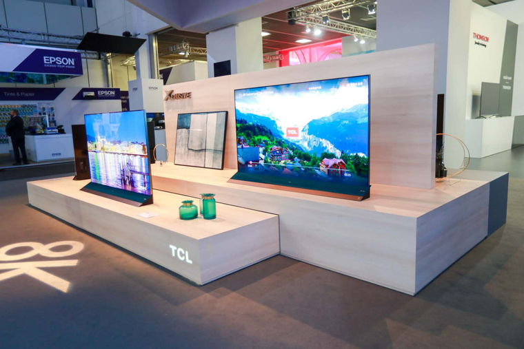 TCL QLED TV 闪耀2018 IFA  X8斩获产品技术创新大奖