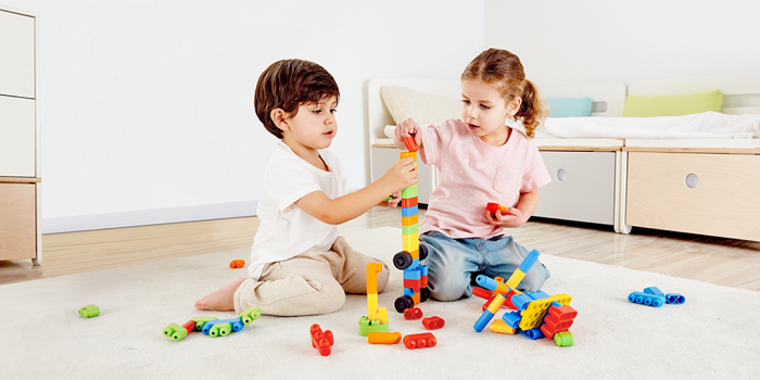 双十一送给孩子的礼物 69元米兔Hape80粒柔性积木发布