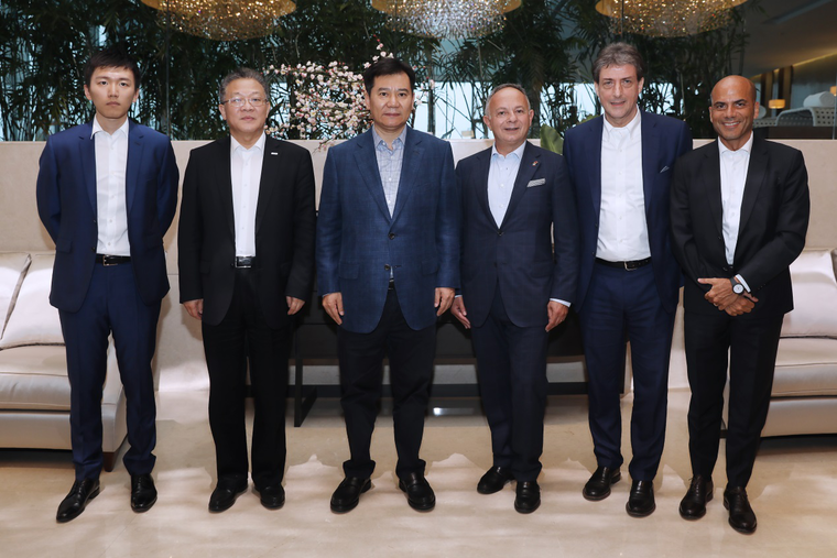 ITA主席与张近东再度会面 中意高端商业品牌合作升级