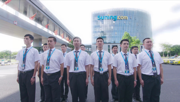 苏宁封面人物|总部安保天团：不一样的“守门员”，一样的“守护安全”