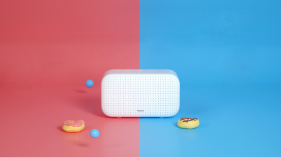 【产品稿-Redmi小爱音箱Play】Redmi小爱音箱Play 发布 售价79元内置5w高品质扬声器与蓝牙Mesh70