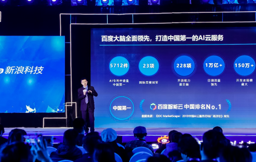   新浪2019科技风云榜重磅揭晓：百度获得“年度最佳AI技术企业”奖