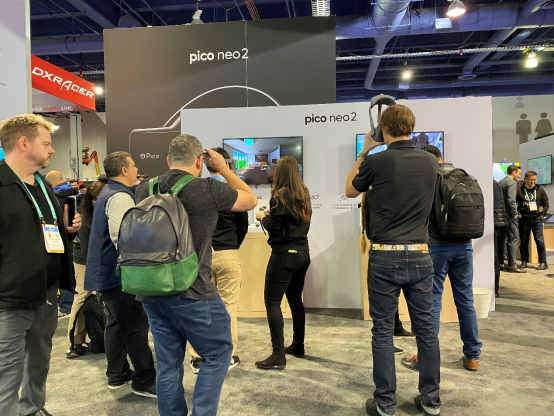 【CES通稿2-V终分发版本】Pico 展出多款6DoF VR游戏及行业应用，高精度头手追踪获认可-01101529.p