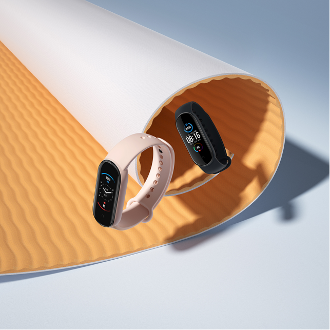 1.1英寸动态彩显屏，综合性能全面提升，小米手环5发布售189元起