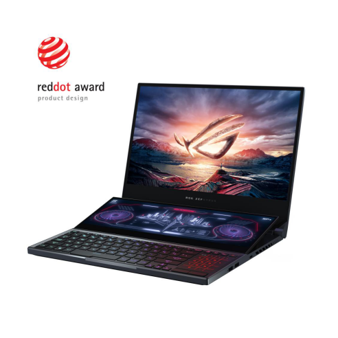 天生高能  ROG冰刃双屏轻薄电竞本亮相ROG 2020新品发布会