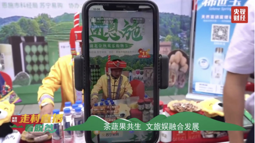 央视直播走进恩施洞下槽村 点赞苏宁易购直播带货、拼购助销433.png