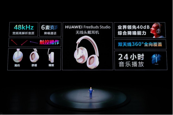 【10.30产品新闻通稿】华为首款头戴耳机FreeBuds Studio：高解析无损音质，静享Hi-Fi级聆听体验(1)