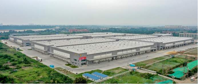  618期间，苏宁西南最大物流基地投入试运营