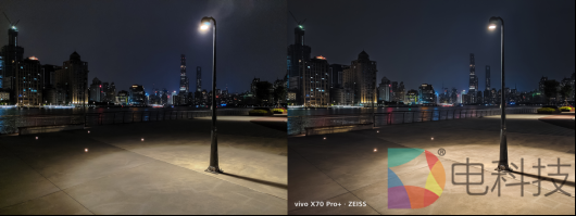 夜晚建筑亮着灯
描述已自动生成