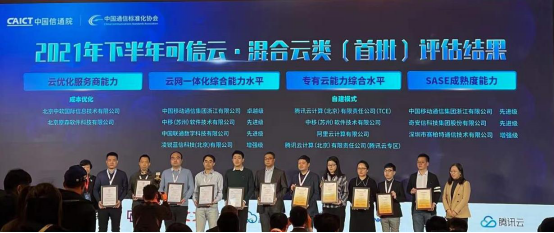 首届混合云大会召开 联通云入选首批混合云全景视图476.png