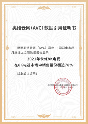 8K电视显多头趋势 2022谁将成为行业龙头1407.png