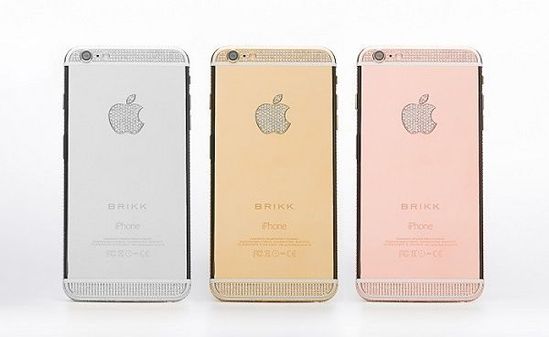 镶钻版iPhone 6/6 Plus新上市 售价30万元