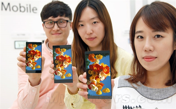 秒杀iPhone 6 Plus！LG新屏幕真给力