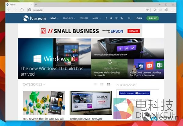 Windows 10，新版本，菜单大变